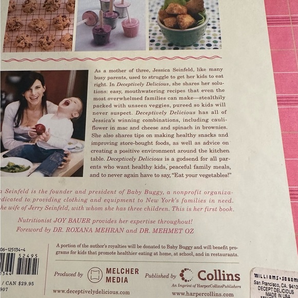Cookbooks - Deceptively Delicious by Jessica Steinfeld and Cooking for Baby - Picture 3 of 6
